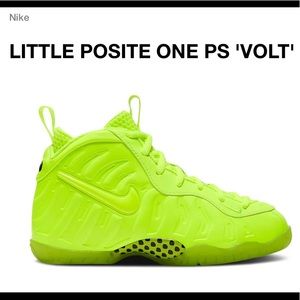 Nike Little Posite Volt